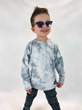 BLUZKA DZIECIĘCA NUNU LONG SLEEVE NIEBIESKA [Rozmiar: 104/110]