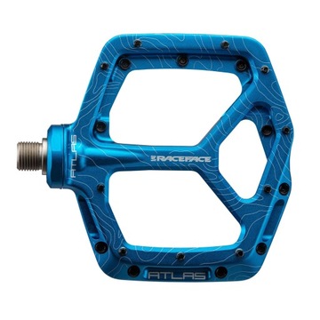 Платформенные педали RACE FACE ATLAS — синие # DH FR Enduro MTB Dirt