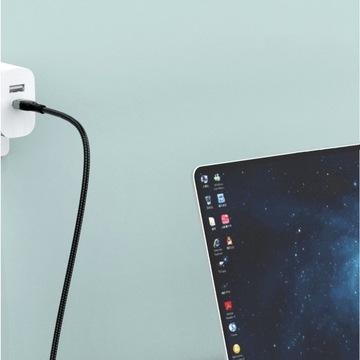 Dudao USB Type C - Lightning-кабель быстрой зарядки PD 20Вт 1м черный (L7Max