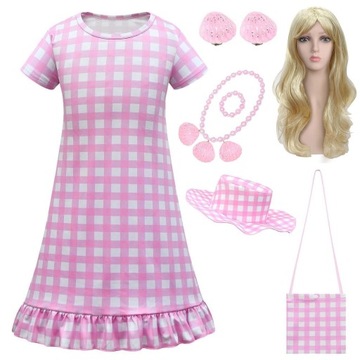 cosplay dziecięca Sukienka piżamowa Barbie Home B53-366
