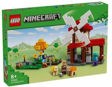 LEGO MINECRAFT - FARMA Z WIATRAKIEM NR 21262