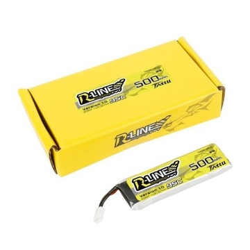 TATTU POWERFUL АККУМУЛЯТОР ЛИТИЙ-ПОЛИМЕРНЫЙ АККУМУЛЯТОР 500MAH 3.7V 95C 1S1P LONG