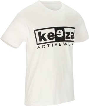 Koszulka bawełniana KEEZA biała r. 150-155