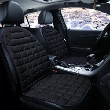 2шт. КОВРИК С ПОДОГРЕВОМ СИДЕНЬЯ С ДВОЙНЫМ ПОДОГРЕВОМ 12 В ДЛЯ АВТОМОБИЛЯ