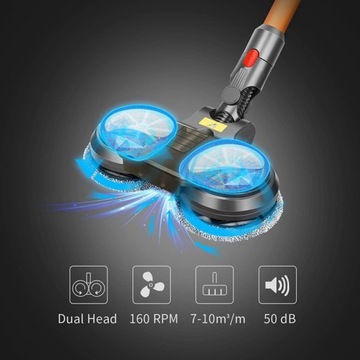 SZCZOTKA MOP DO ODKURZACZA DYSON V7 V8 V10 V11
