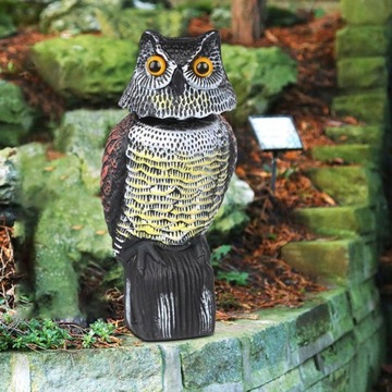 Большая реалистичная приманка совы с поворотной головой