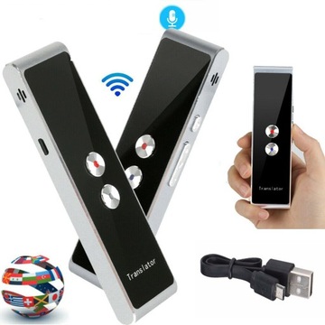 Elektroniczny Tłumacz Przenośn Translator 800mAh