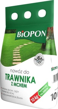 BiOPON NAWÓZ do TRAWNIKA z MCHEM na mech worek 10kg