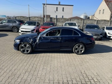 Mercedes Klasa C W205 Limuzyna Facelifting 2.0 300d 245KM 2020 Mercedes C 300 Automat Skóra Podgrzewanie Kamera, zdjęcie 7