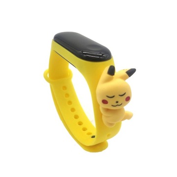 ЭЛЕКТРОННЫЕ СВЕТОДИОДНЫЕ ЧАСЫ ДЛЯ ДЕТЕЙ SMARTBAND PIKACHU POKEMON WRISTBAND