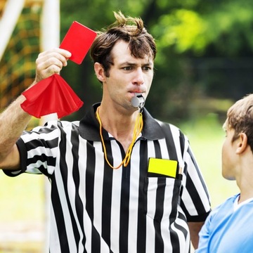 Штрафные карточки для судей