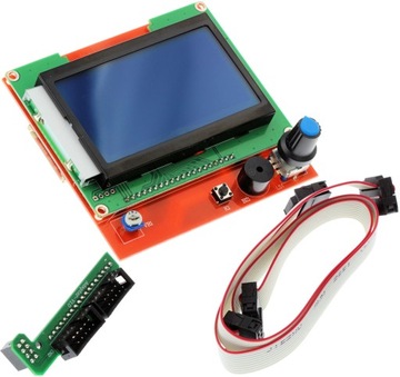 Kontroler RepRap 3D LCD 12864 RAMPS 1.4 Slot SD FV
