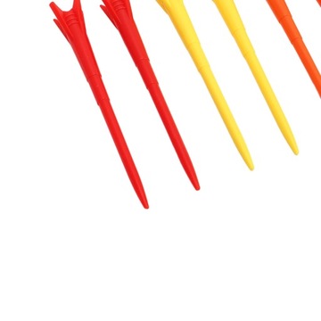 8 шт. футболки для гольфа нескольких цветов с 4 зубьями