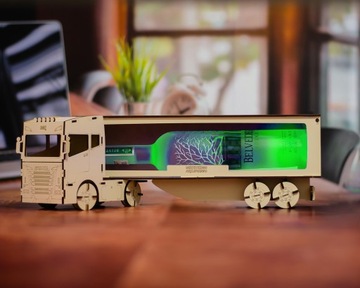 TRUCK WALKER СВЕТОДИОДНАЯ ЛАМПА ВОДКА TRUCK ДЕНЬ ОТЦА РОЖДЕНИЕ 18 30 40 50