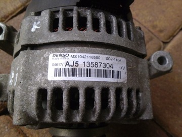 OPEL ASTRA V K 2018 1,6 CDTI ALTERNATOR 13587304