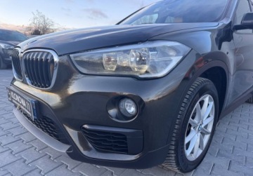 BMW X1 F48 Crossover sDrive 18i 140KM 2017 BMW X1 bezwypadekserwis aso1wlascicieljak nowa 1.5 Benzyna 140KM, zdjęcie 1