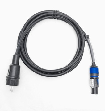 Kabel wtyczka Powercon Neutrik 3m WYSOKA JAKOŚĆ Z WŁASNYM OPISEM