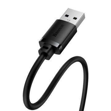 Przedłużacz kabel USB 3.0 0.5m Baseus AirJoy Series - czarny