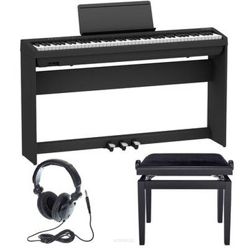 ROLAND FP-30X BK zestaw + ława + słuchawki