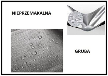 Брезент серебристый 4х10м MAGA THICK SOLID