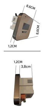 TONSIL WS-30 Настенный усилитель-плеер MP3 FM SD BT Bluetooth USB 2x15 Вт