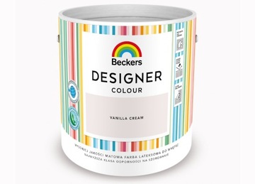 Farba Designer Colour Vanilla Cream 2.5L BECKERS
