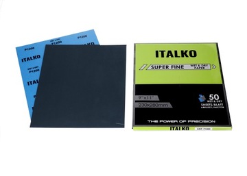 PAPIER ŚCIERNY WODNY NA MOKRO ITALKO GR. 1200
