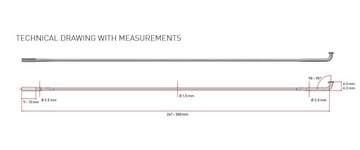 Szprycha DT Swiss Revolution 2.0-1.5-2.0 248mm(11)