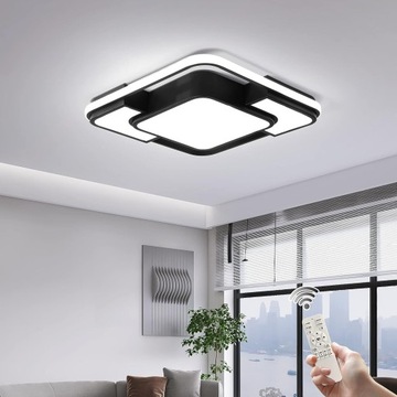 LED Ceiling Light, Dimmable With Remote Control,