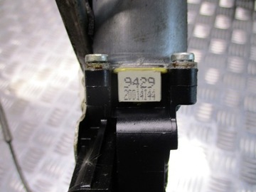 MECHANIZMUS OKNO PRAVÝ PŘEDNÍ PEUGEOT 206 1.6 HDI