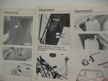 VW GOLF I Польское руководство по эксплуатации VW GOLF 1980 г.