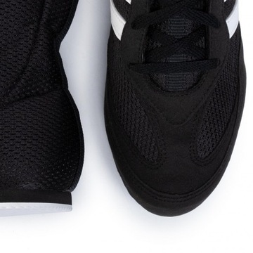 БОКСЕРСКИЕ КРОССОВКИ ADIDAS BOX HOG II ЧЕРНЫЕ 42 2/3 ЧЕРНЫЕ
