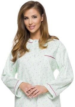 ЖЕНСКАЯ НОЧНАЯ РУБАШКА ИЗ ХЛОПКОВОЙ ФЛАНЕЛИ XXL