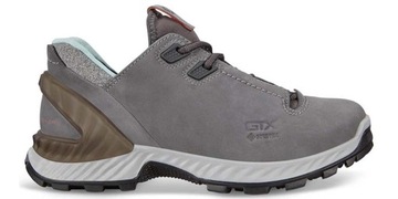 ECCO Buty trekkingowe damskie EXOHIKE szare skórzane GORE-TEX 36