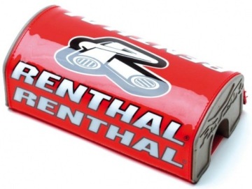 ГУБКА ДЛЯ РУЛЯ RENTHAL FATBAR PAD КРАСНАЯ С ЛОГОТИПОМ RENTHAL