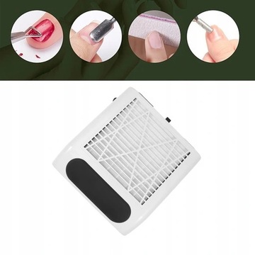 Пылевой фильтр для ногтей мощностью 80 Вт с фильтром