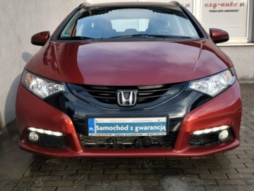 Honda Civic IX Tourer 1.6 i-DTEC 120KM 2014 Honda Civic I właściciel zadbana F 23%Gwarancja, zdjęcie 3