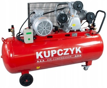 Kompresor tłokowy Sprężarka Kupczyk 300l KKT 1300/300 wydajność 1300 litrów