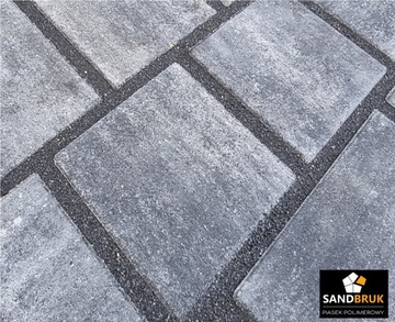 SandBruk Полимерпесчаная затирка для брусчатки графитовой черной 20 кг