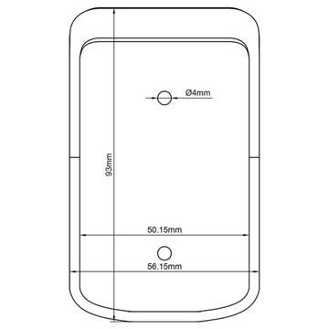 ЗАЩИТНЫЙ КОРПУС ДЛЯ БЕСПРОВОДНОГО ЗВОНКА SIMPLIT QX-100