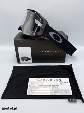 Oakley AIRBRAKE MTB Black Gunmetal — прозрачный — НОВИНКА 2024 ГОДА!