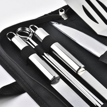 ГРИЛЬНЫЙ НАБОР АКСЕССУАРЫ Посуда для ГРИЛЯ ЧЕХОЛ ДЛЯ ВИНТОВКИ 10в1