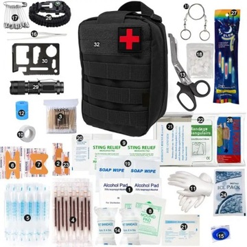 Pvc Gloves Outdoor Emergency Supplies Multi Function Survival First-