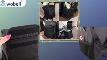 Корзина для мусора водонепроницаемый автомобильный органайзер вместительный прочный гаджет 6 л