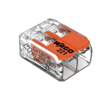 ЗАЖИМ WAGO 221-412 ДЛЯ DY LGY