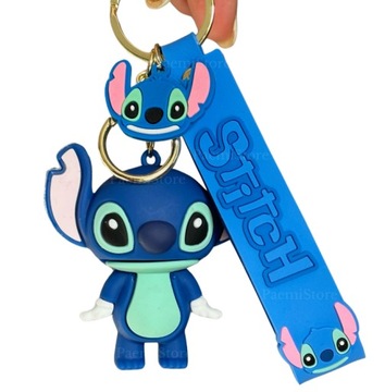 Duży BRELOK STITCH ZAWIESZKA do kluczy Lilo&Stitch keychain prezent jakość