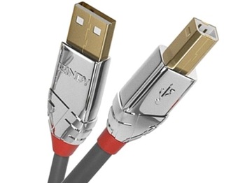 Lindy 36643 Линейный кабель USB 2.0 A-B Cromo — 3 м