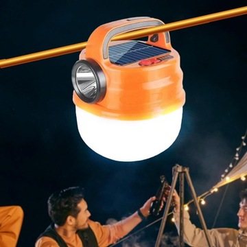 Latarnia kempingowa-ładowana energią słoneczn