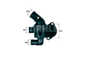 BEHR TERMOSTAT AUDI A1 SEAT IBIZA LEON TOLEDO FABIA OCTAVIA RAPID 1.6 TDI