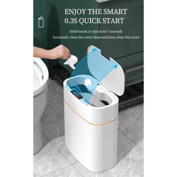 Умный мусорный бак объемом 16 литров с